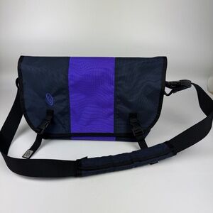 Timbuk2 Size Medium Commute Purple Blue Colorblock Messenger Bag